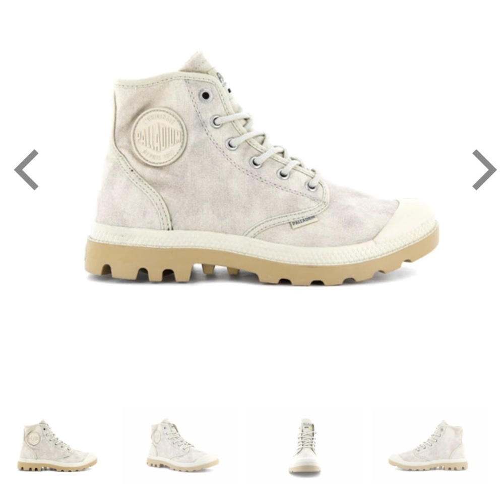 PALLADIUM✨Pampa Hi Wax Sahara, Size 9